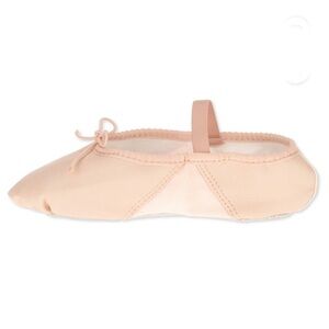 Danskin now girls pink faux leather Soft Comfortable Durable ballet dance‎ shoes